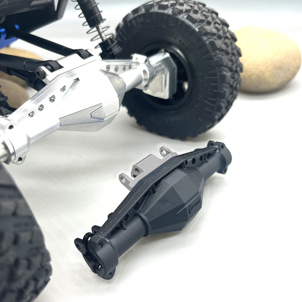 GTHELE Aluminum Upper Rear Link Mount Axle Truss for Axial UTB18 Capra 4WD 1/18 Trail Buggy Upgrade Part (Titanium)