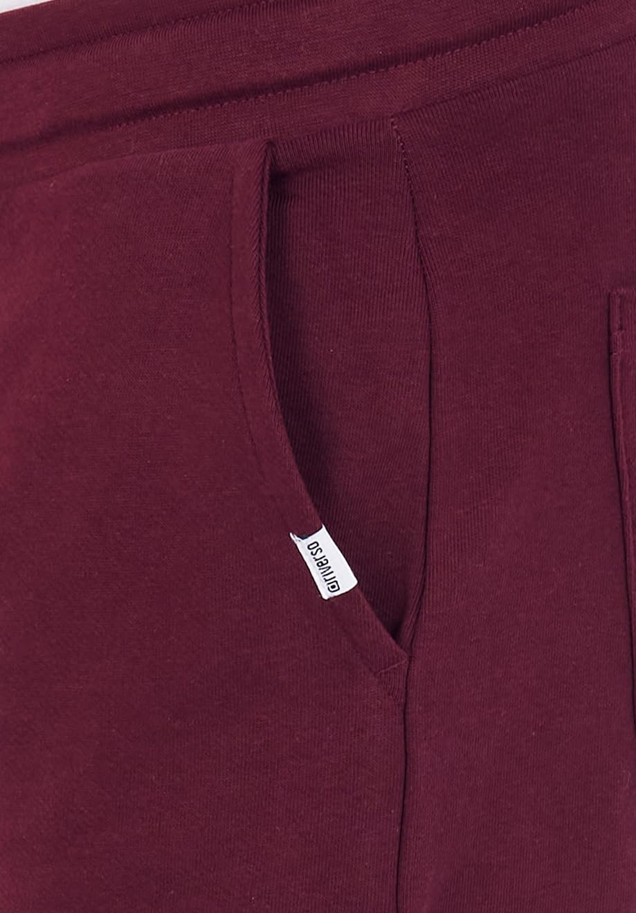 riverso RIVLino Pantalones de chándal largos para hombre, corte regular, pantalones de chándal para el tiempo libre, gris, rojo, azul, negro, verde, S, M, L, XL, XXL, 3XL, 4XL, 5XL
