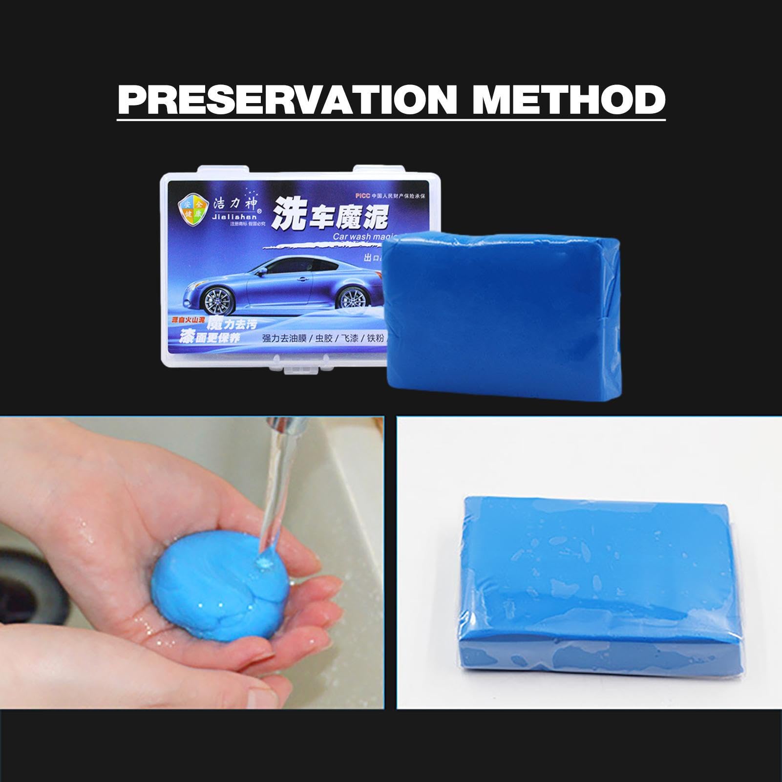 Éponge En Argile Nettoyage Voiture Carrosserie Peindre Anti-rayures Nettoyer