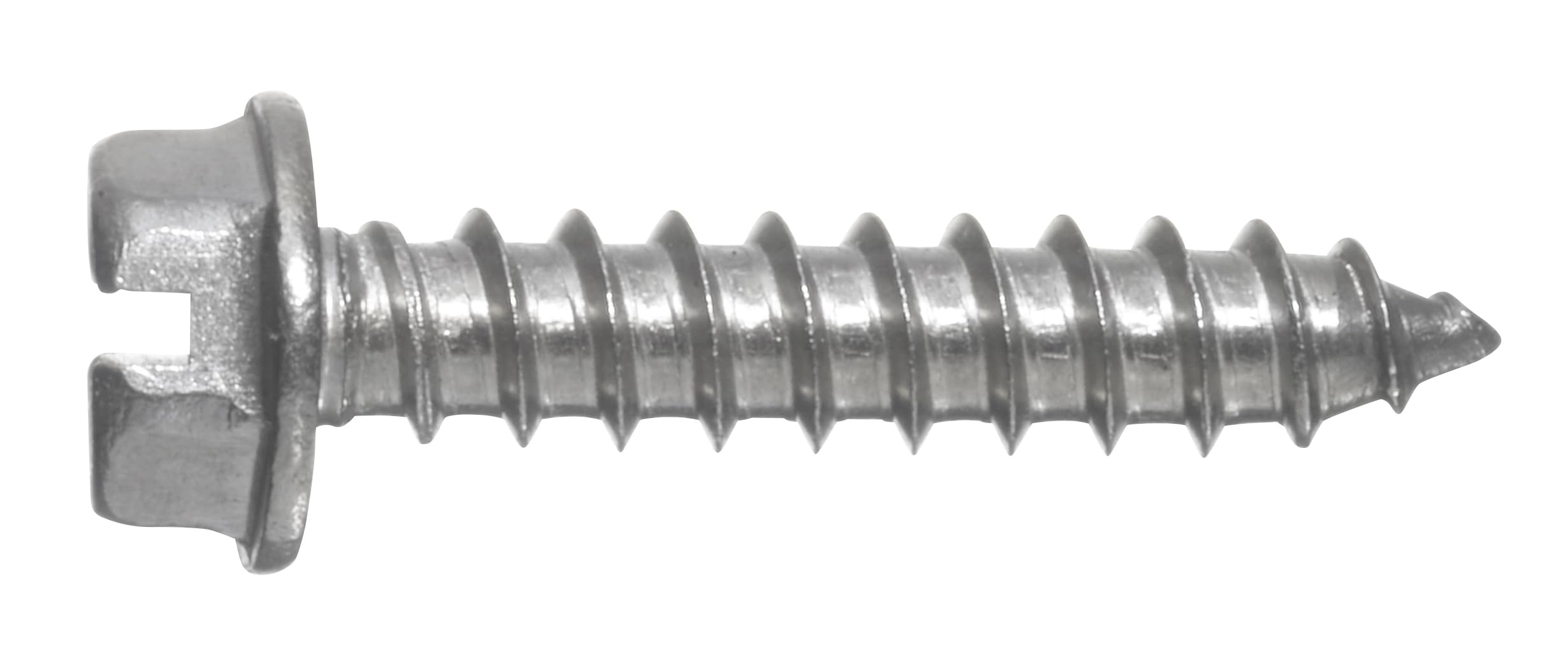 # lamiera a testa esagonale con rondella 25,4 x 5,1 cm, esagono, esterna, acciaio INOX 18 – 8, filettatura integrale, finitura brillante, cilindrico, tipo A, quantità 50