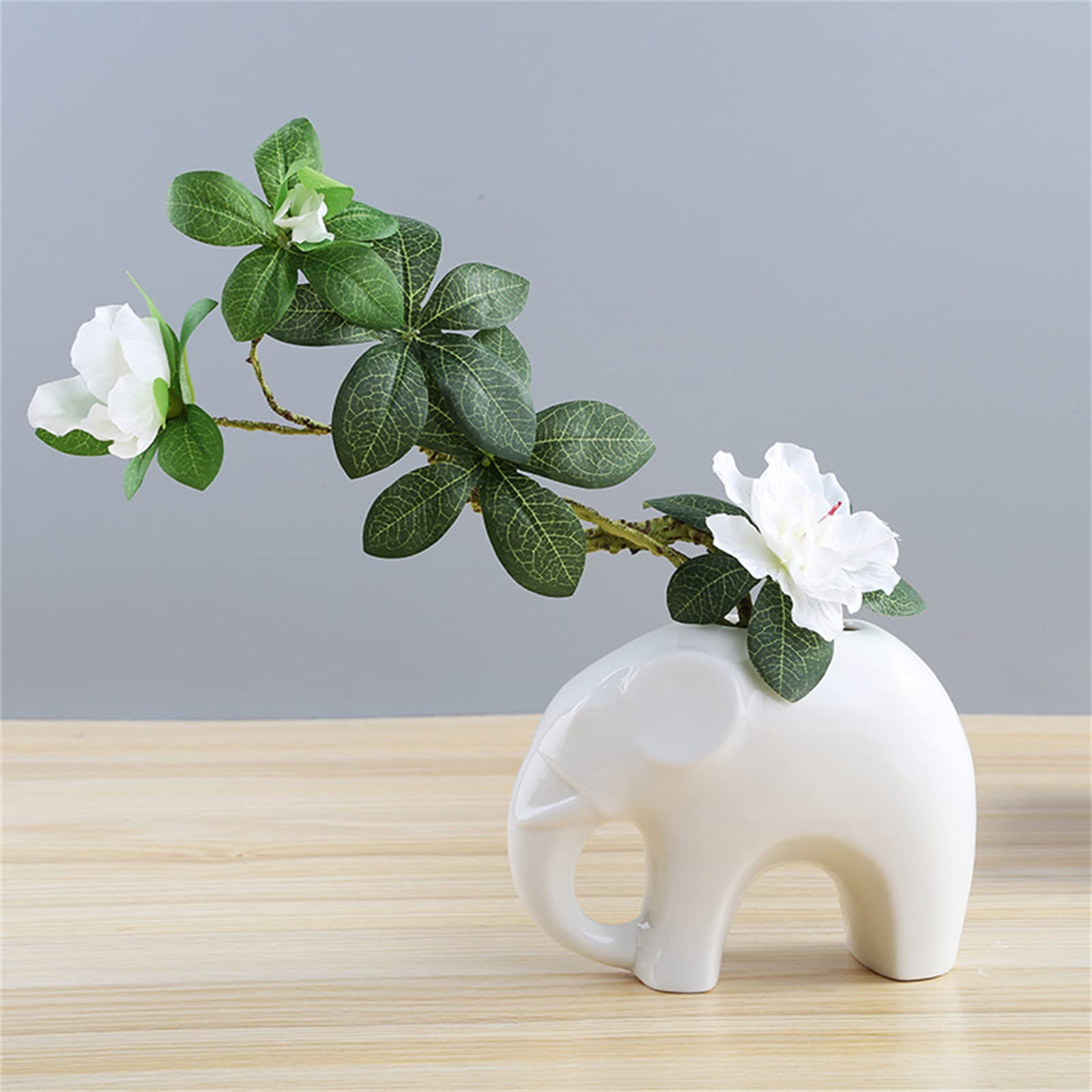Amazon.co.jp: 花器 フラワーベース 象の形をしたミニチュア花瓶