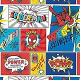 Tela con imágenes de Spiderman de Marvel Comics