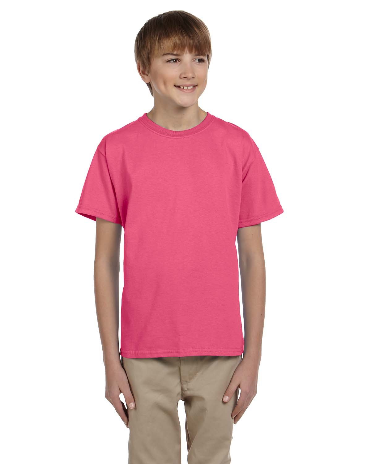 Gildan ® - Youth Heavy Cotton ™ 100% Cotton T-Shirt. 5000B - [Sky]