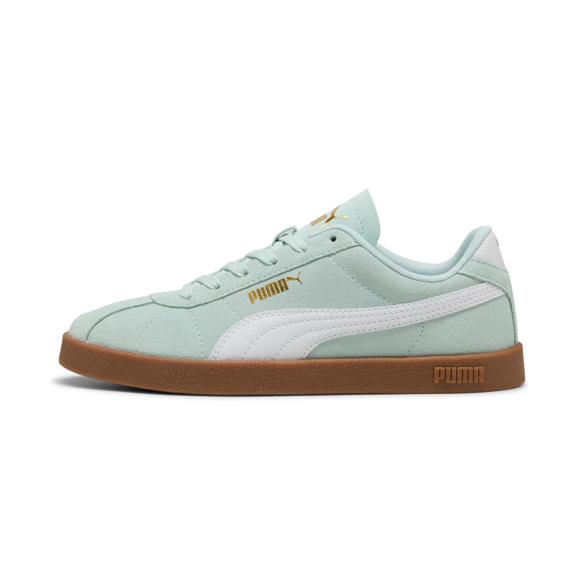 PUMA Unisex Club II Trainers, Peaceful Blue-PUMA White-Gum, 10.5 UK
