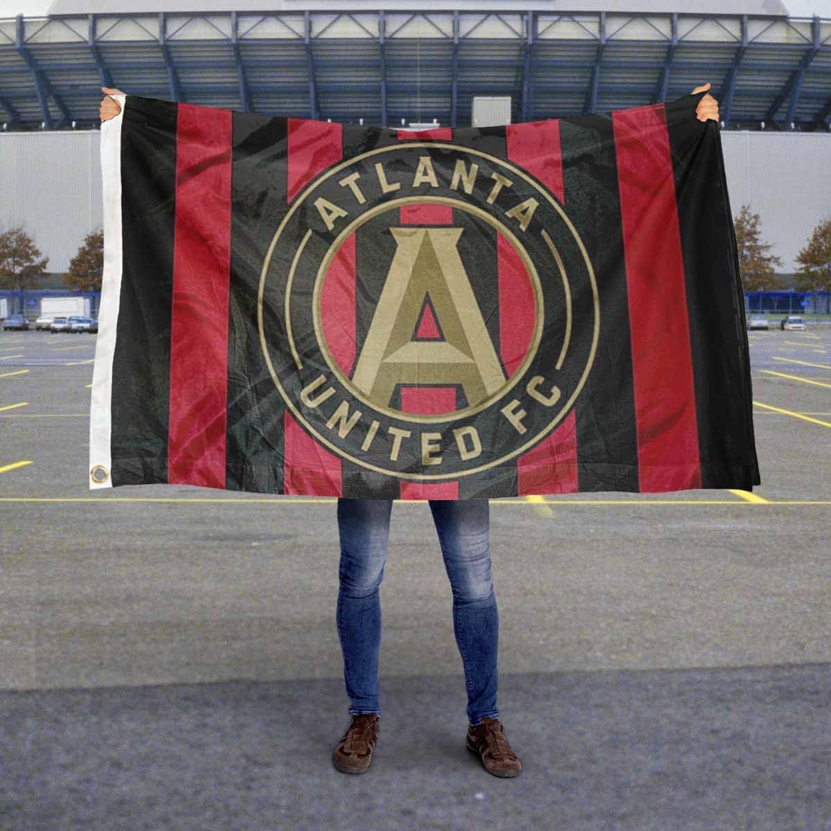 Atlanta United FC Field Stripes Flag - Image 5