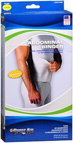 Miniatura 2 de Scott Specialties Sport-Aid SA1930 WHI LGEA - Carpeta abdominal grande, 1 cada unocada uno