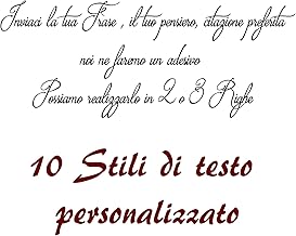 Customisable Wall Sticker with Phrase Design