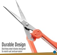 Vista 2 de Beaditive Juego de tijeras para detalles de alta precisión (2 piezas) puntas afiladas y finas, corte de papel, álbumes de recortes, costura