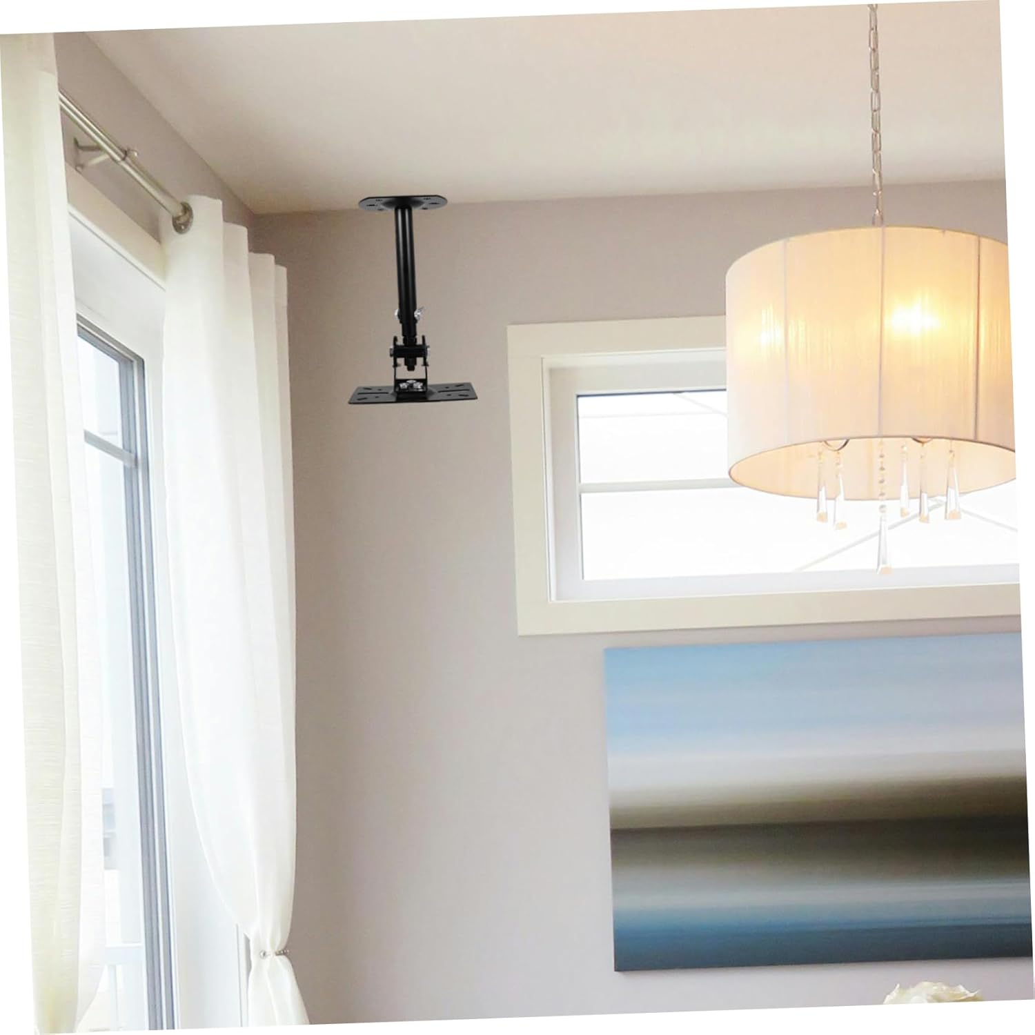 IMIKEYA Ceiling Speaker Hanger Wall Mount Bracket Speaker Stand for Home Audio