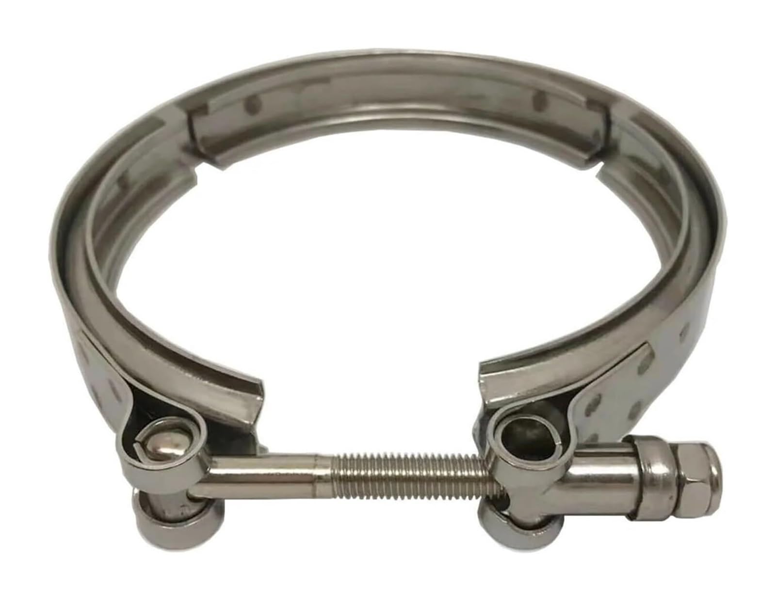 Fascette per tubi flessibili, Flangia Del Downpipe Di Scarico Con Morsetto A Fascia V 117,4 Mm Pollici