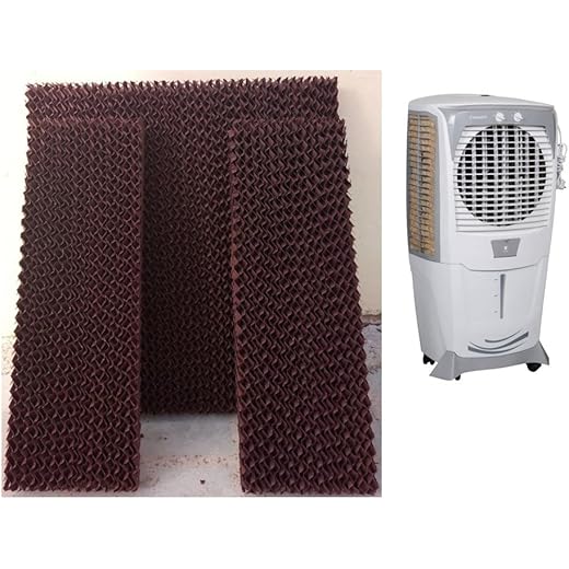 HAVAI Honeycomb Pad - Set of 3 - for Crompton Ozone 75 Litre Desert Cooler