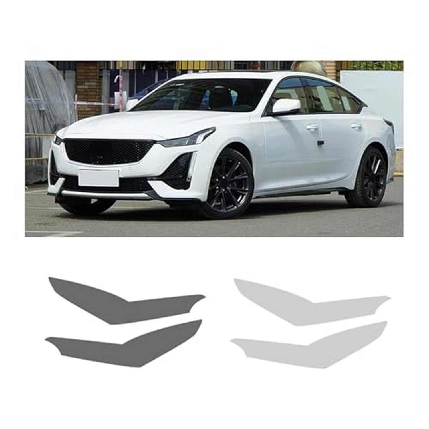 Film de protection phare Cadillac CT5 anti-rayures évite jaunissement