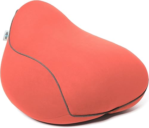 Yogibo Tumbona pequeña puf para adultos, niños y adolescentes, suave, afelpado, cómodo, sensorial, puf de juegos, funda lavable, color camello