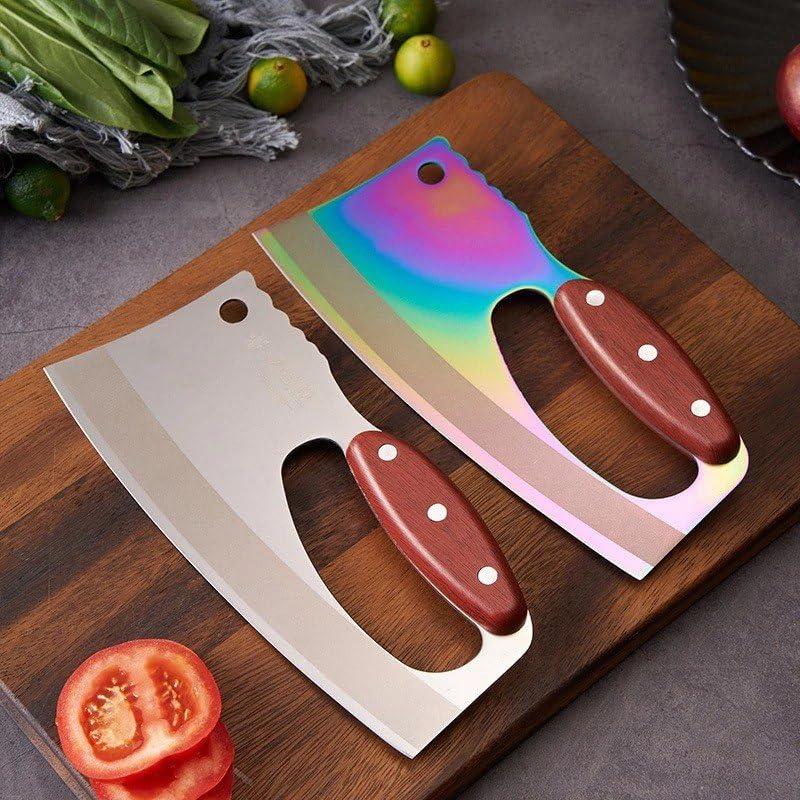 Image of Professional Butcher Knife Hand Forged Boning Knife with Sheath Viking Style, High Carbon Steel Japanese Chef Knife Chopping Knife for Kitchen (JapaneseKnife)