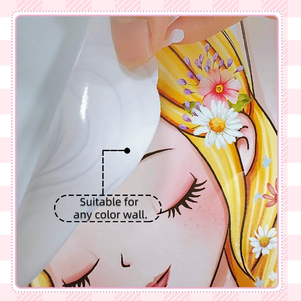 Ballet Girl Wall Sticker, Flower Fairy Wall Art Decals - Image 3