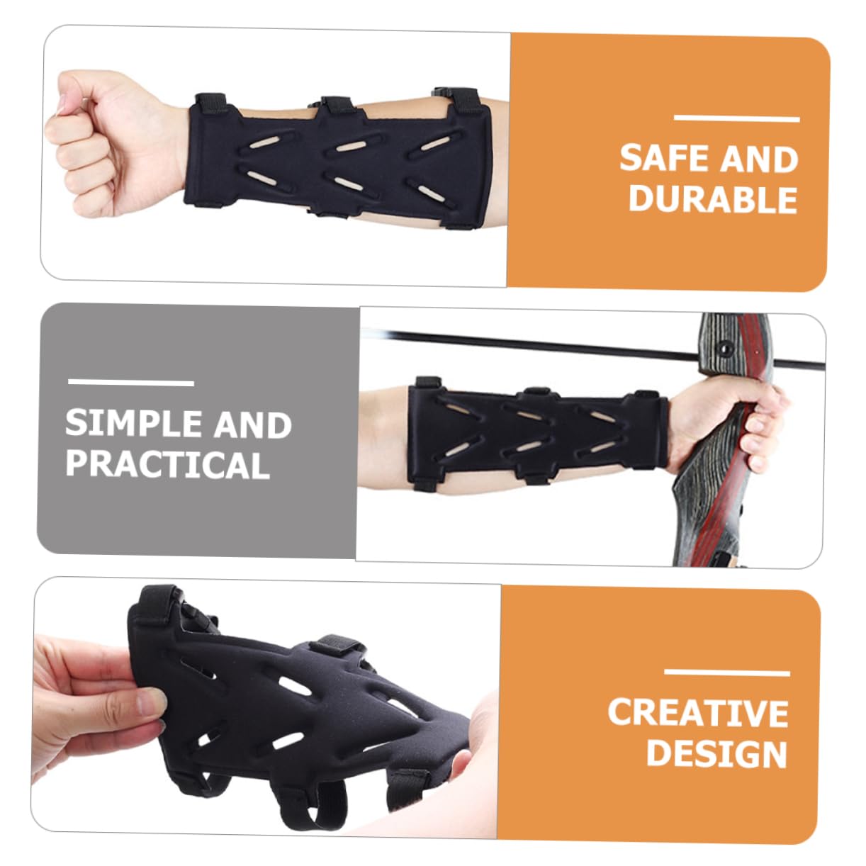Happyyami Archery Arm Guard Arm Guards Elastic Archery Armguards Comfortable Protection
