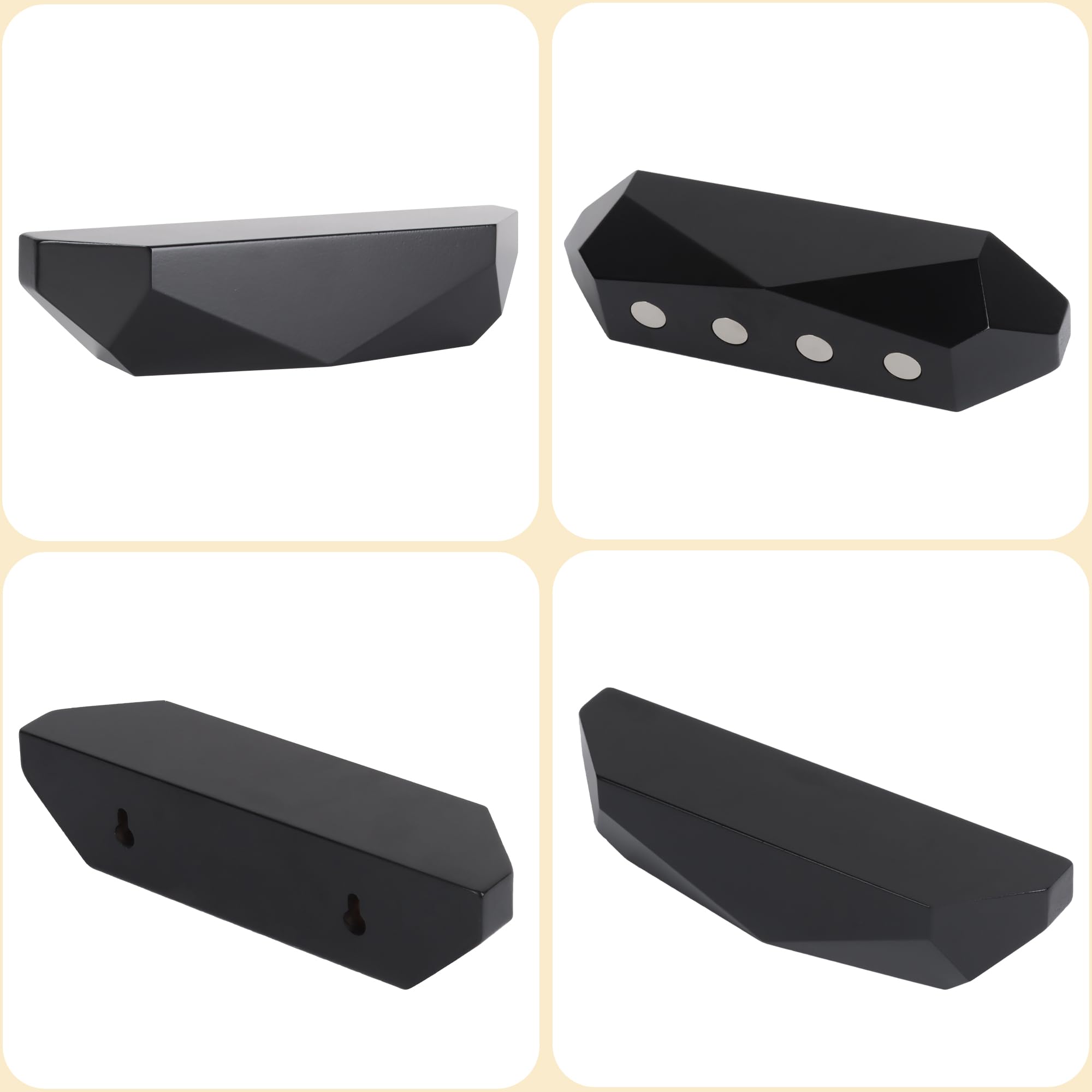 OCIOLI Porte-clés Mural Magnétique Pour Clés, Crochet Pour