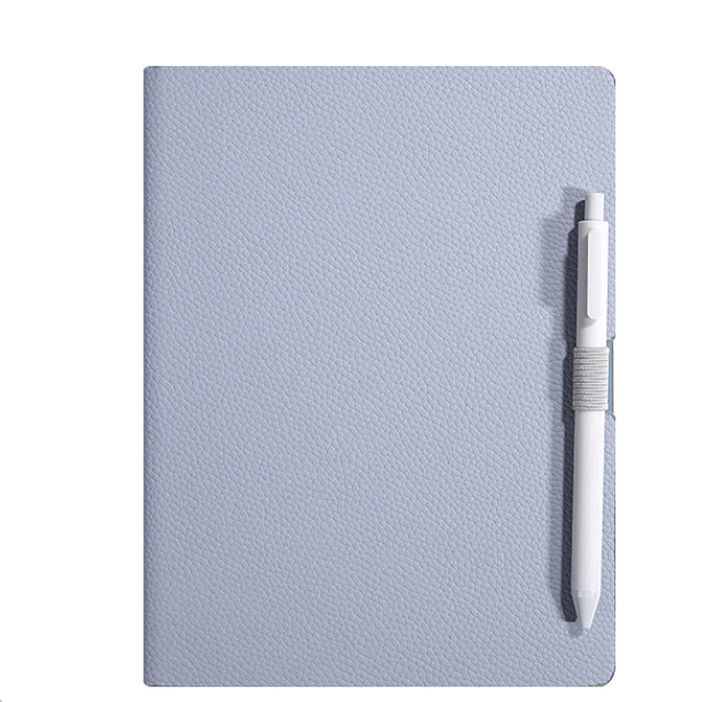 Carnets et journaux Notebook/Journal Exquisite Cuir Diary Bound Small Fresh Cute Cahiers 80 Feuilles / 160 Pages pour Bureau Accueil School Business étudiant en Commerce (Color : Blue)