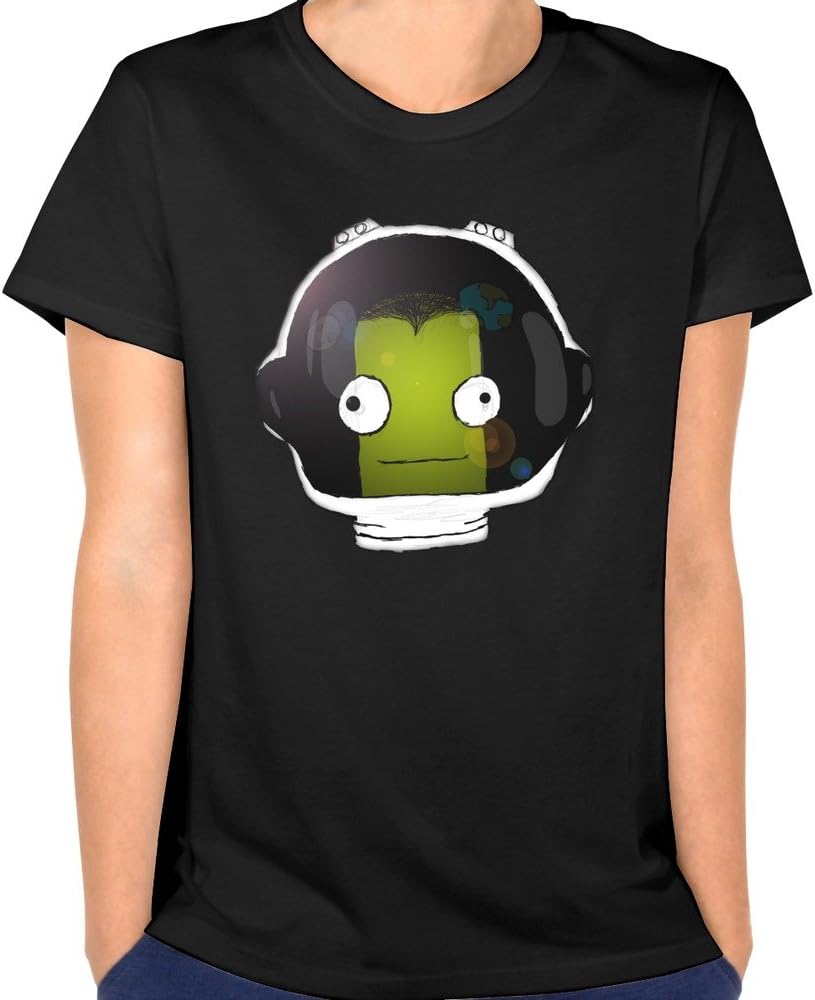 Womens Kerbal Space Program T-shirt Black XXL