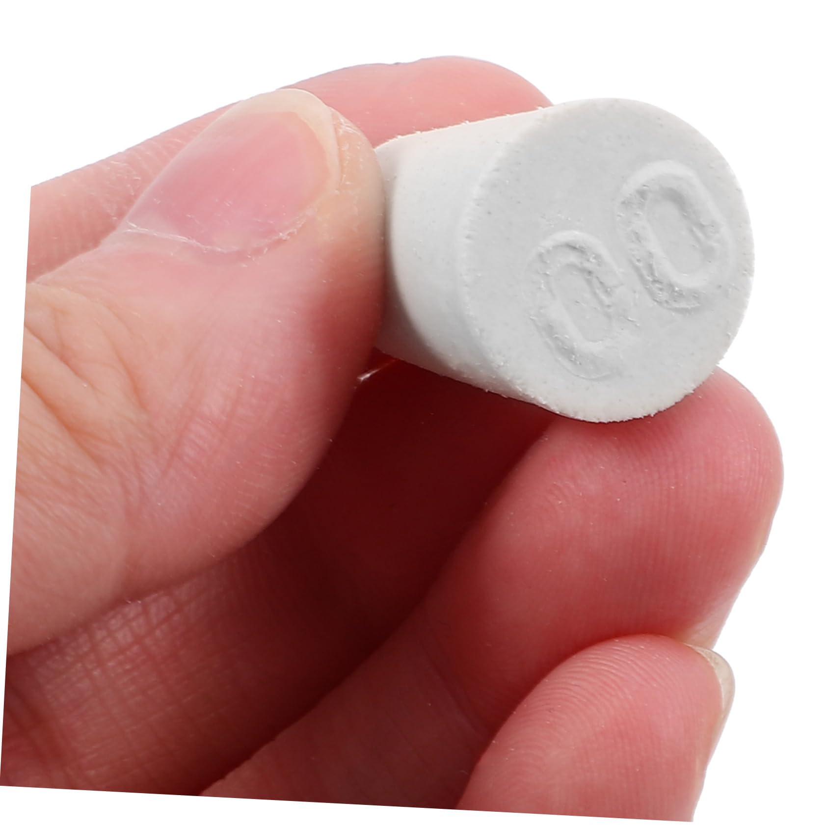 KICHOUSE 50pcs Rubber Stopper Labs Replacement Parts Stopper Plugs Rubber Plugs Rubber Hole Plugs Rubber Sealing Plugs Stoppers Rubber Lab Rubber Plug White