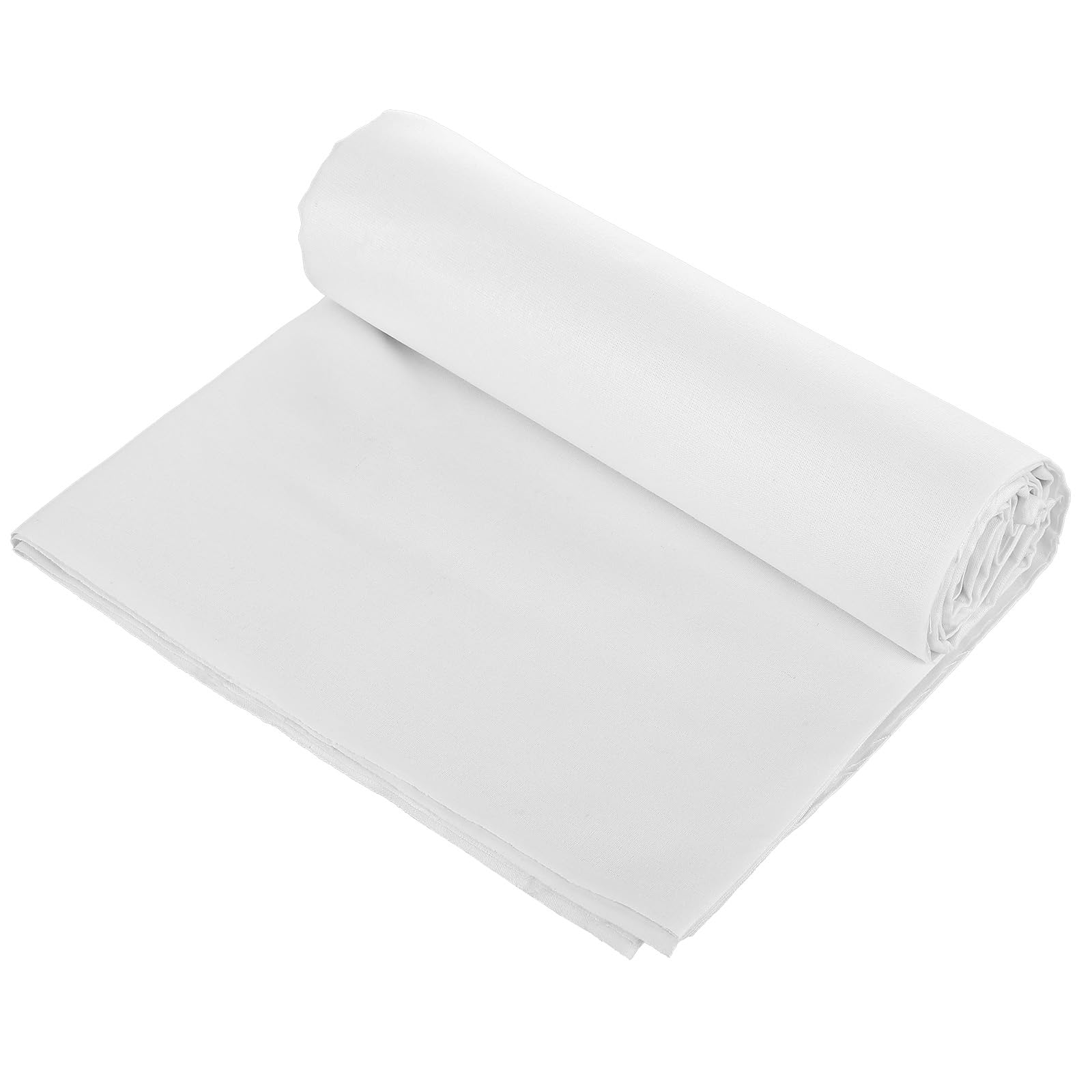 100% Cotton Fabric 3 Yard 44 Inches Wide White Cotton Quilting Fabric Soft Embroidery Quilting Fabric by The Yard, Muslin Fabrics for Sewing Material Apparel Cloth