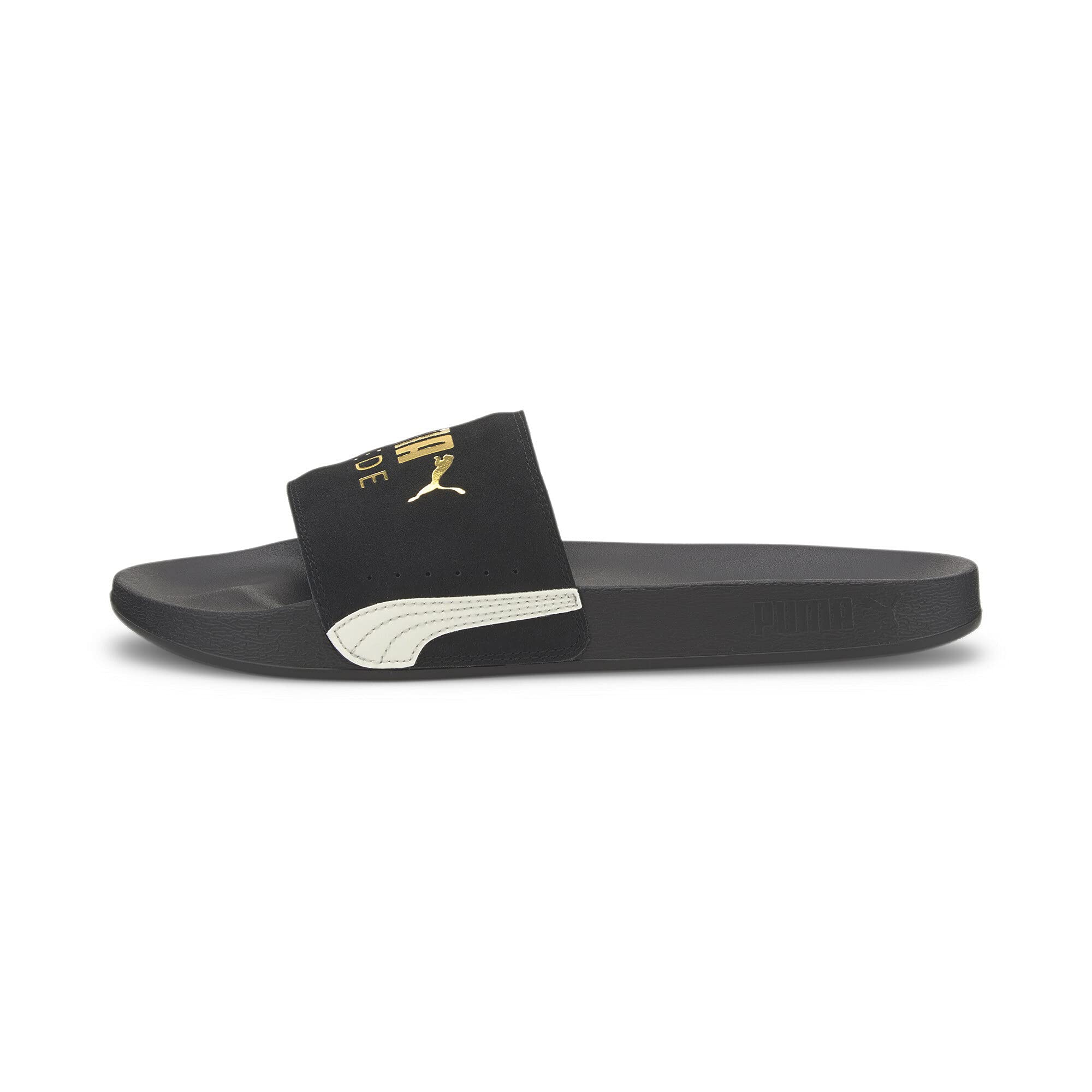 Puma unisex-adult Leadcat FTR Suede Classic Puma Black-Puma Team Gold-Marshmallow Slides - 3 UK (37227701) (B07SD1B3ZP) Amazon Price History, Amazon Price Tracker