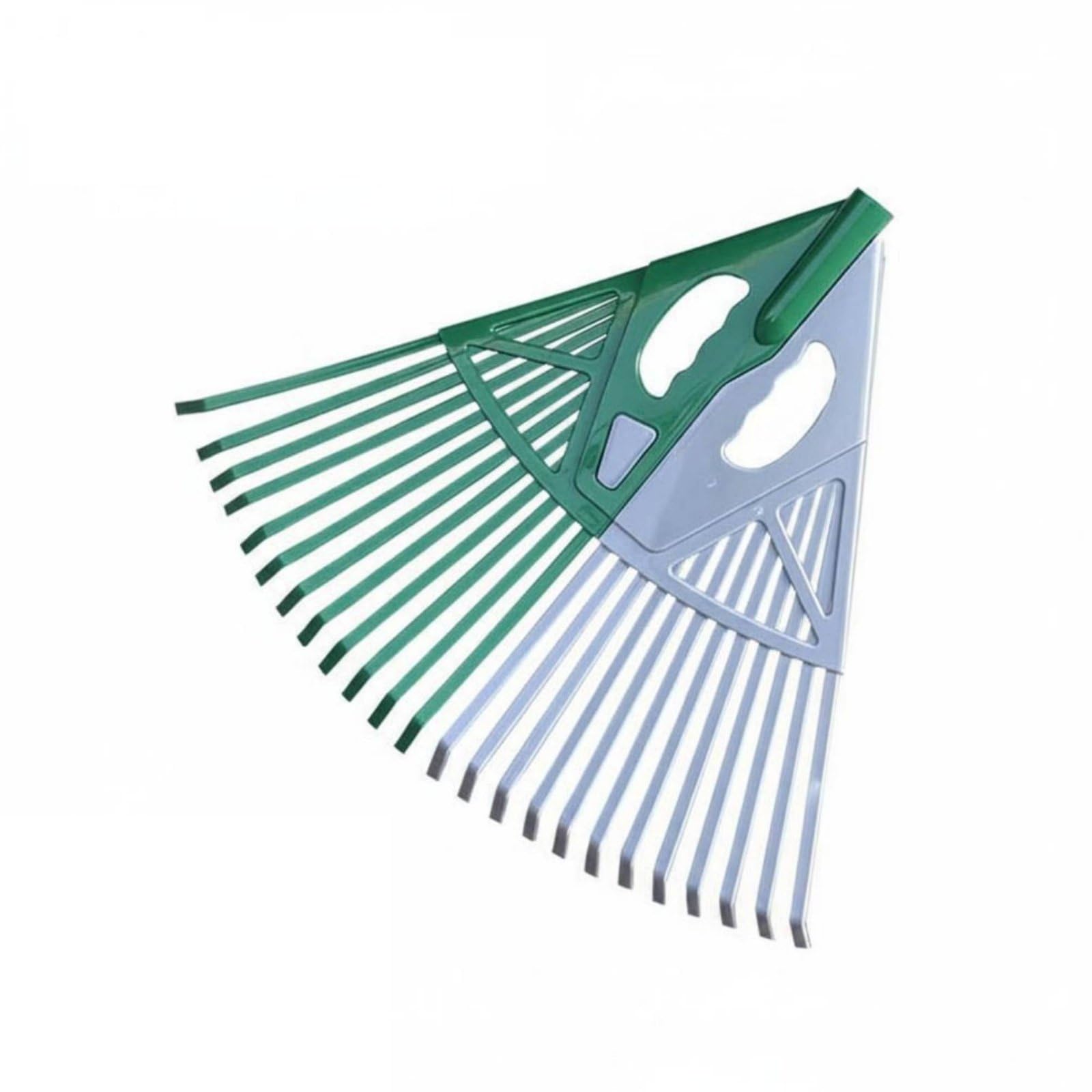 2-in-1 Laubrechen multifunktional Laubsammler Handgreifer leicht zu bedienen Gartenrechen mit Greiffunktion für Hausbesitzer , Nur Rechen