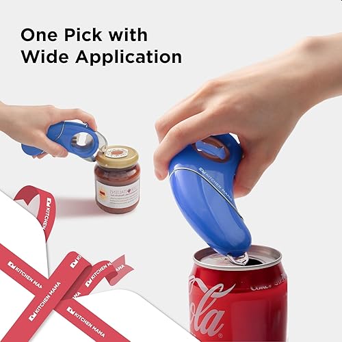 Miniatura 4 de Kitchen Mama Set de regalo eléctrico abrelatas y abrebotellas de cerveza, ideas de regalo para mujeres, regalos técnicos para mujeres, abrelatas