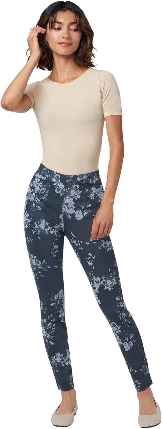 HUE Women's Ultra Soft High Waist Denim Leggings - Image 6