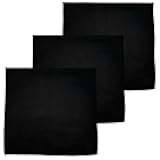 MDSTYLE 100% Cotton Solid Color Bandana for Men & Women 22