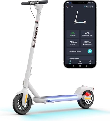 Electric Kick Scooter, 9 inch Pneumatic Tubeless Tires, Max Speed 15.5MPH, Max 15.5 MilesFoldable Electric Scooter for Adults disponible en Yaxa Colombia