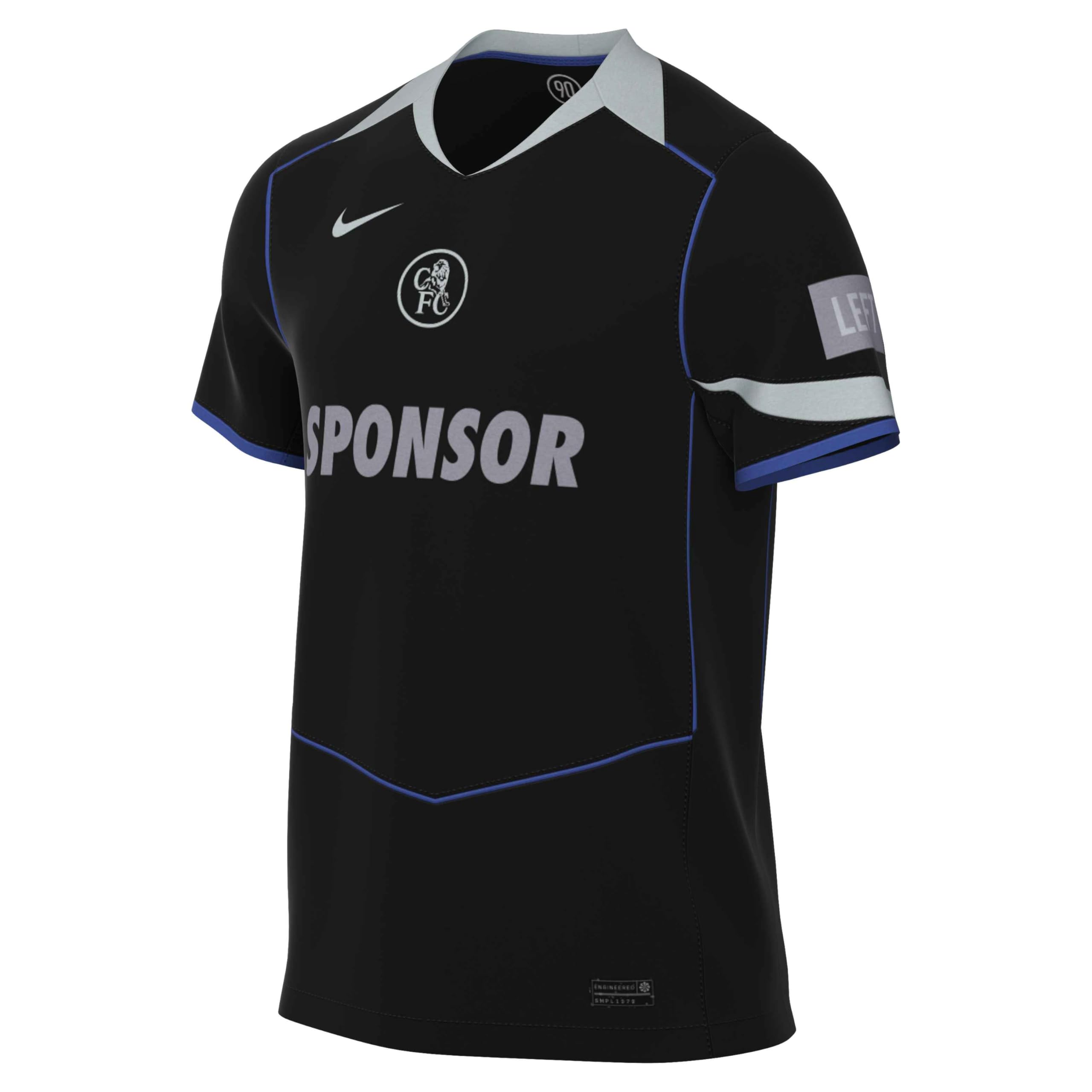 FC Chelsea 2025/26 Stadium Third Nike Dri-FIT Replika-Fußballtrikot für Herren, HM3202
