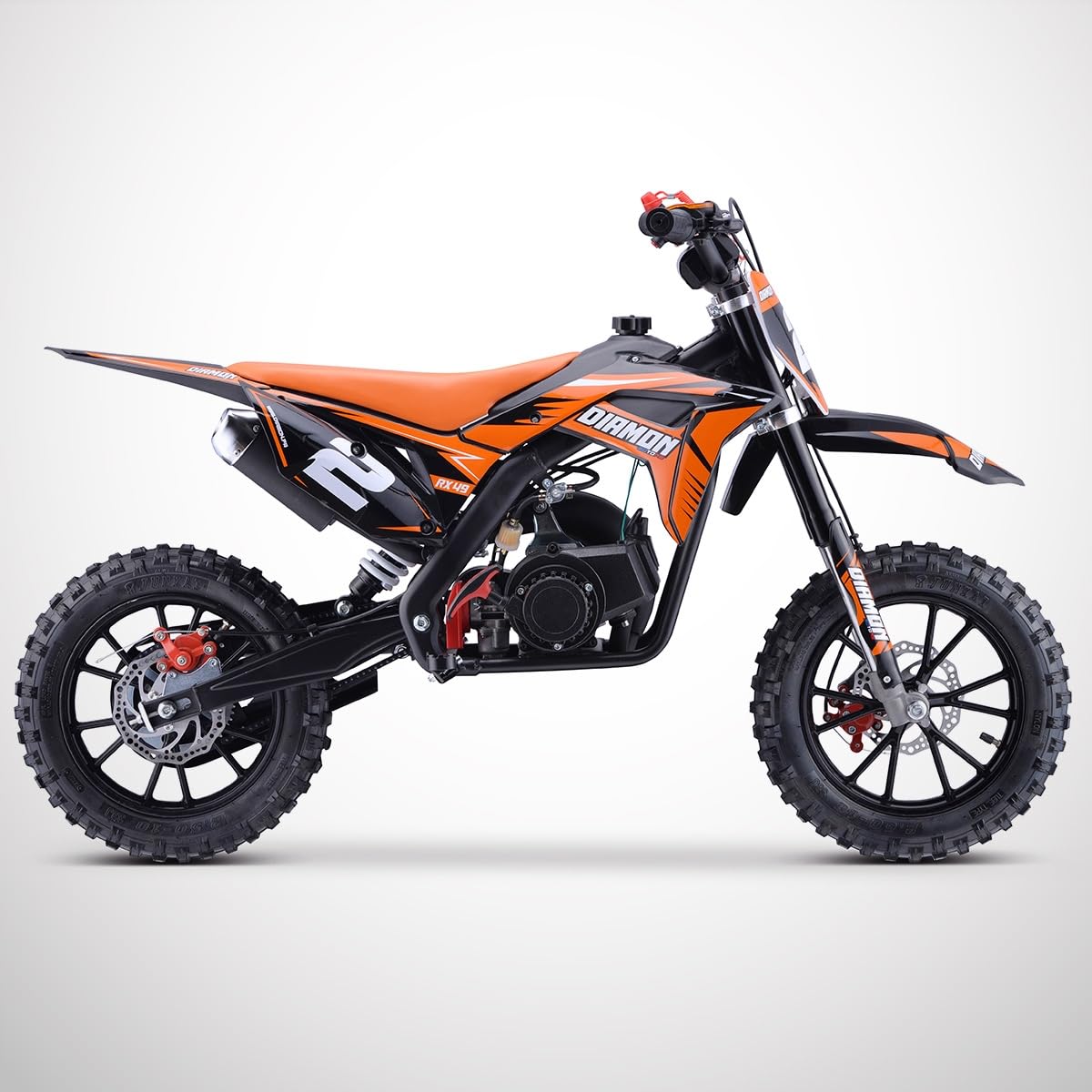 Pocket Cross ORION 49 / Mini Moto Enfant 50cc / Orange