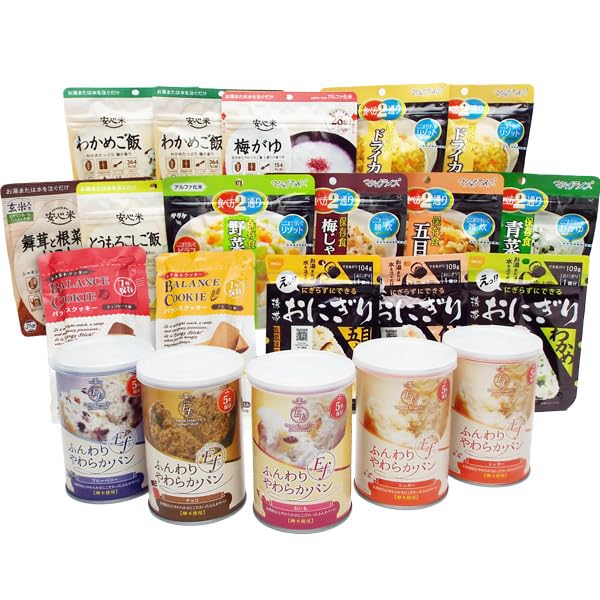 Amazon.co.jp: 【あんしんの殿堂防災館】防災・備蓄に最適な1週間分の5