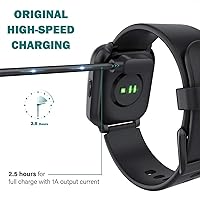 Vista 6 de Cargador universal para reloj inteligente magnético, accesorios de reloj inteligente de 2 pines, cargador magnético de repuesto compatible con cable
