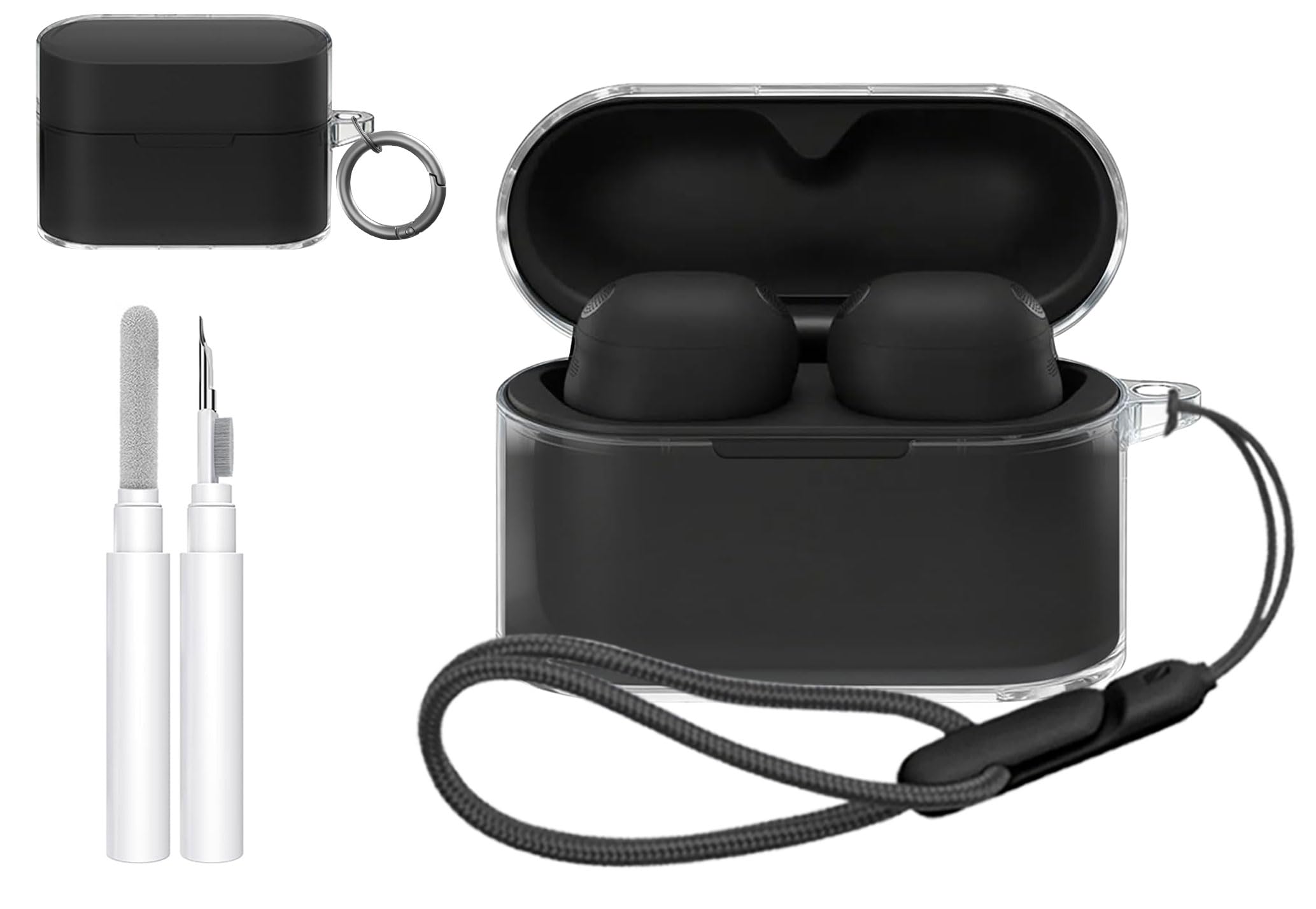 Amazon | ケース For SONY WF-1000XM6 用 カバー TPU素材製 収納ケース