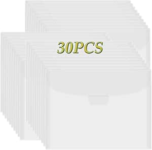 OTCRAFT 40 Stks 6.4x6.4 inch Stempel & Die Opbergzakken