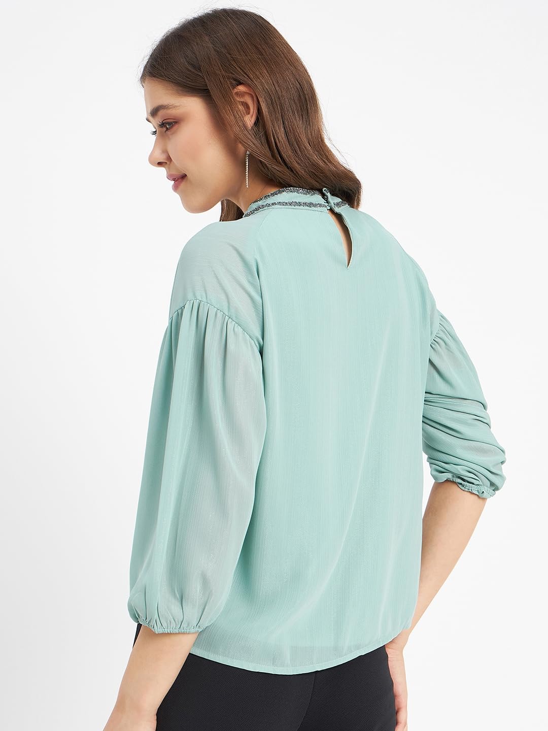 Madame Mint Regular Top for Women 1