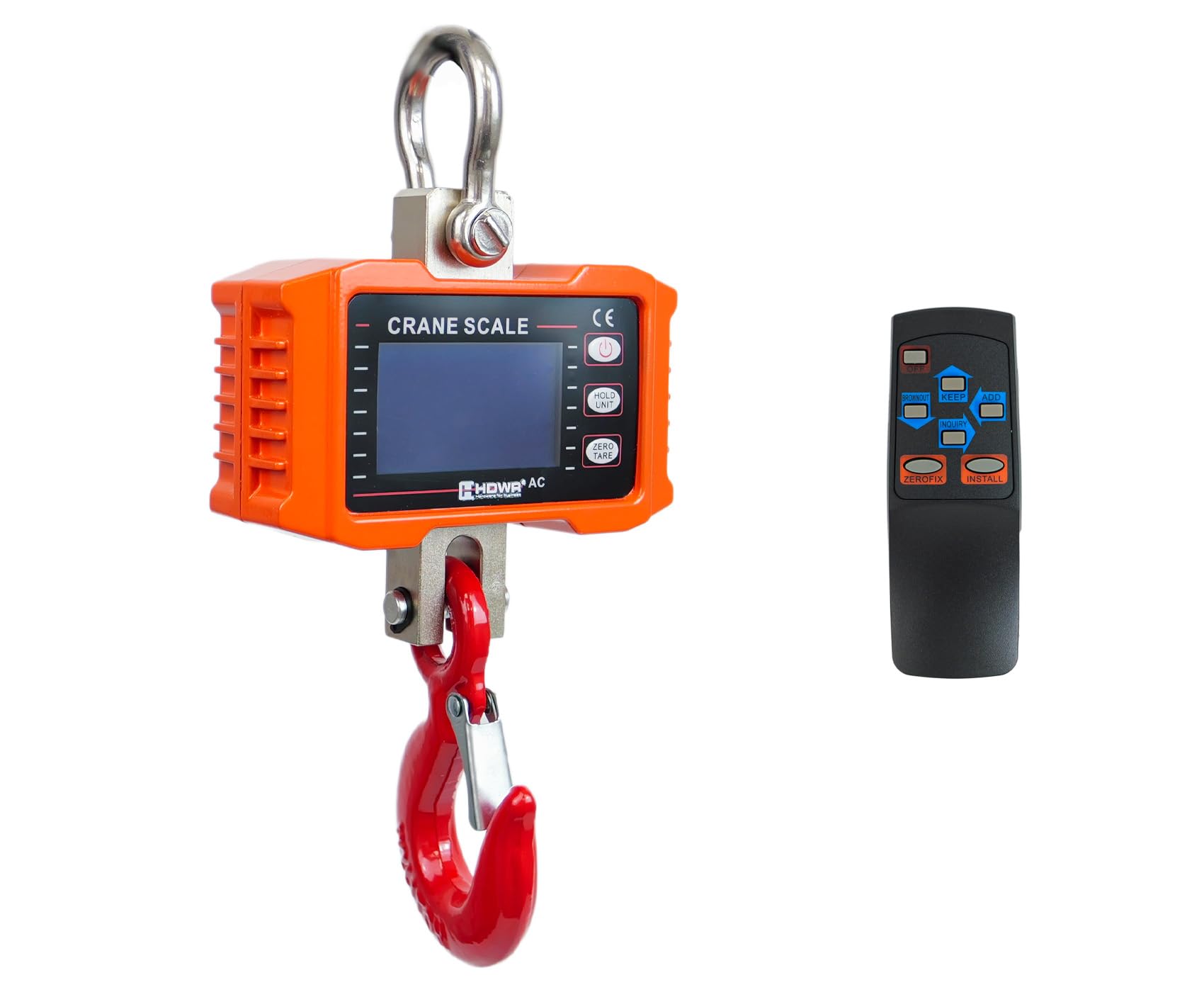 HDWR wagPRO-H1000P Peson industriel 1000 kg, balance suspendue