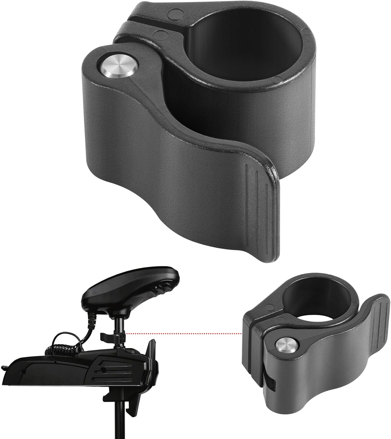 2991521 Hand Control Depth Collar,Cam Lock Depth Collar Assembly Compatible With Hand Controlled Minn Kota Trolling Motor,Fits For Shafts That Have A Diameter Of 1-1/8”
