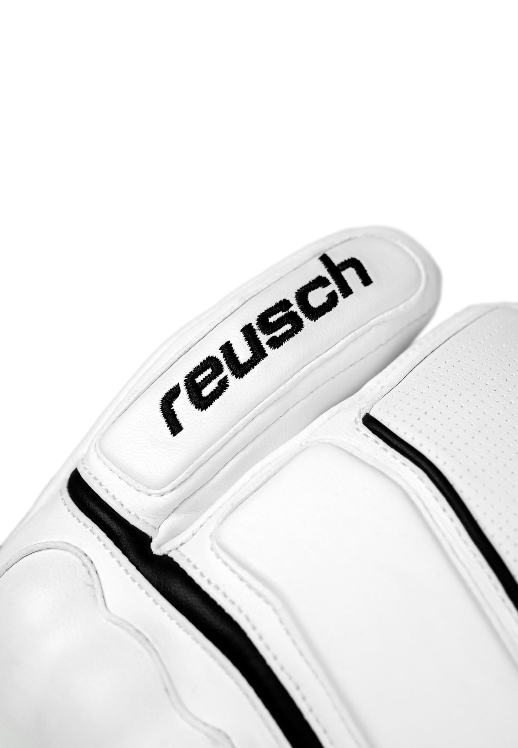 Reusch World Champ Lobster 3-Fingerhandschuhe Unisex Skihandschuhe – R-LOFT Isolation, Schafsleder, Knöchel- & Fingerpolsterung, Wasserdicht, Warm, Robust – Damen & Herren Wintersport