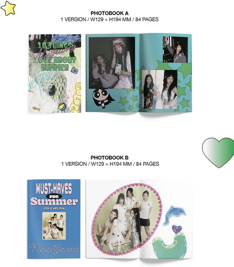 New'Jeans - 2nd EP Get Up The POWERPUFF GIRLS X NJ Box ver. CD (Random ver.)
