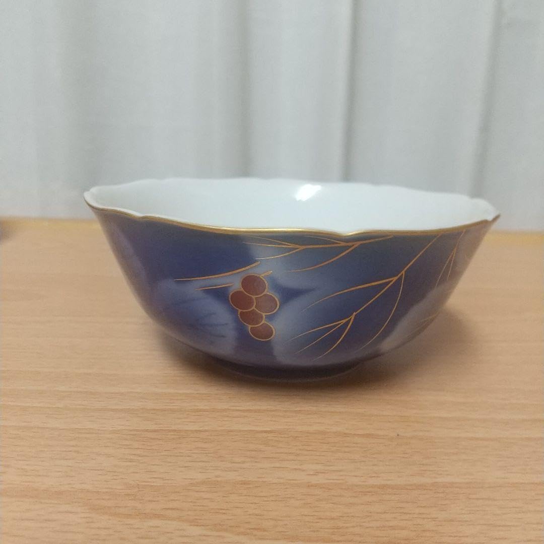 【深川製磁】有田焼 深皿 中深皿 瑠璃葡萄 5枚 Amazon.co.jp: 深川製磁有田焼 深皿 中深皿 瑠璃葡萄 5枚
