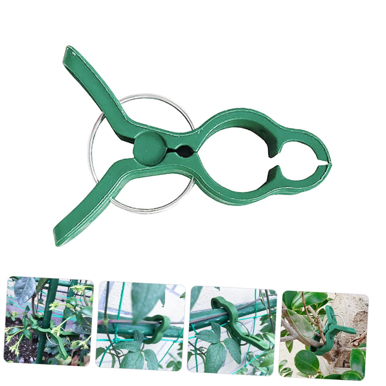 Sosoport 3 Sätze Gartenclips Für Pflanzenstützen Robuste Clips Zur Unterstützung Von Tomaten Gemüse Und Kletterpflanzen Einfache Handhabung Für Effektives Pflanzenwachstum 60 Stück * 3