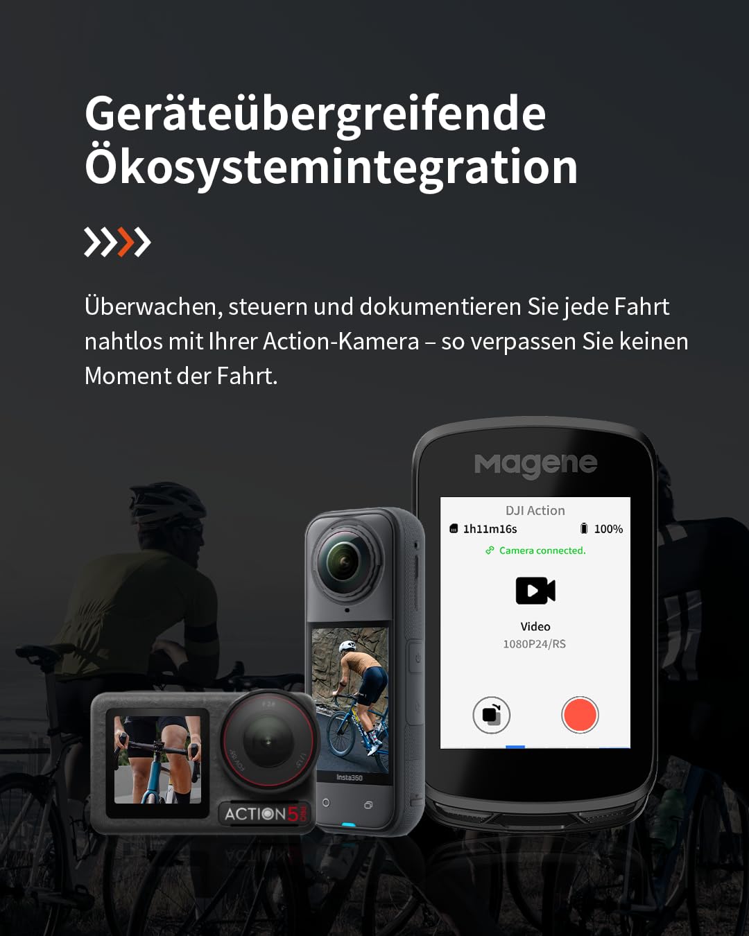 Magene C606 Pro GPS-Fahrradcomputer, Kartennavigation, Multi-Szenario ClimbPro, 2,8-Zoll-Farb-Touchscreen, Indoor-Training, Cycling Dynamics
