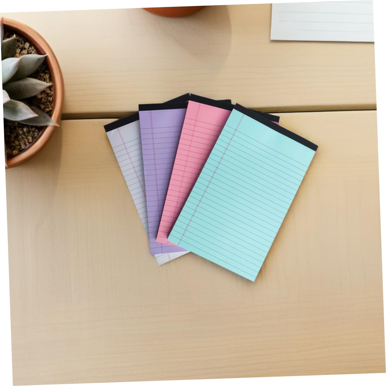 DOITOOL Confezione Da 12 Blocchi Di Appunti Colorati Strappabili Formato A5 Piccoli Quaderni Colorati Blocchi Di Carta A Righe Per Casa Ufficio Scuola Attività Commerciale
