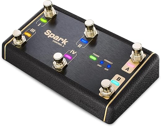 Positive Grid Spark Control X Wireless Footswitch Pedal & Controller for Spark Series Amps