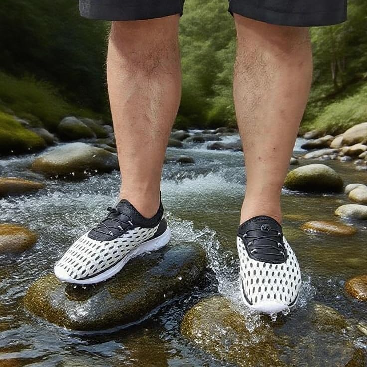 Image of DOUSSPRT Men's Water Shoes Quick Drying Sports Aqua Shoes