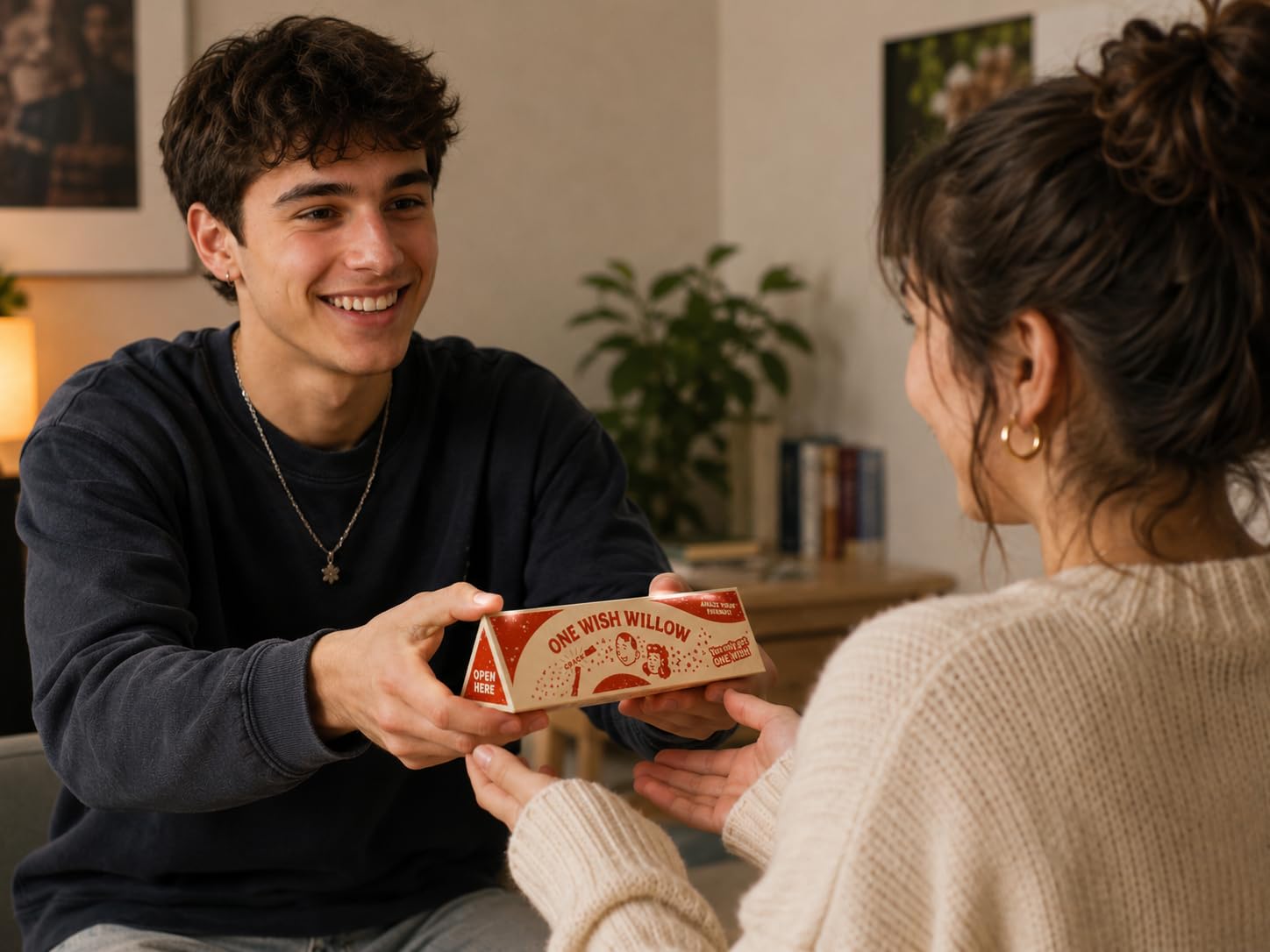 Genérico Wish One Pack 2 Einheiten | Willow des Wunsches Sammelstück | Wunschzweig mit Hartbox | Originelles Geschenk für Fans und Sammler | Zweig zum Wünschen von Obsesion