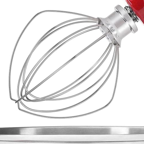 Wire Whip Compatible with KitchenAid KSM150 Artisan Series Stand Mixer, Stainless Steel Assecories Attachment Whisk for Kitchen Aid KSM150 Tilt-Head Stand Mixer.